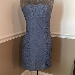 Junior’s Denim Dress, Strapless
